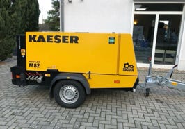 Kaeser M82 construction compressor from GSK Baumaschinen